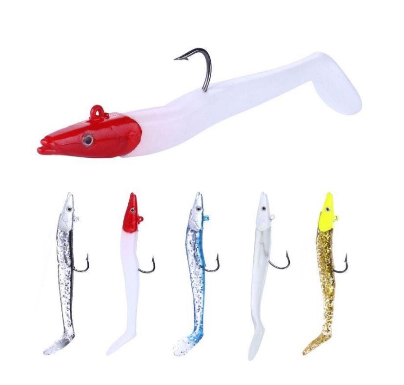 Soft Eel Jig-Head Lures